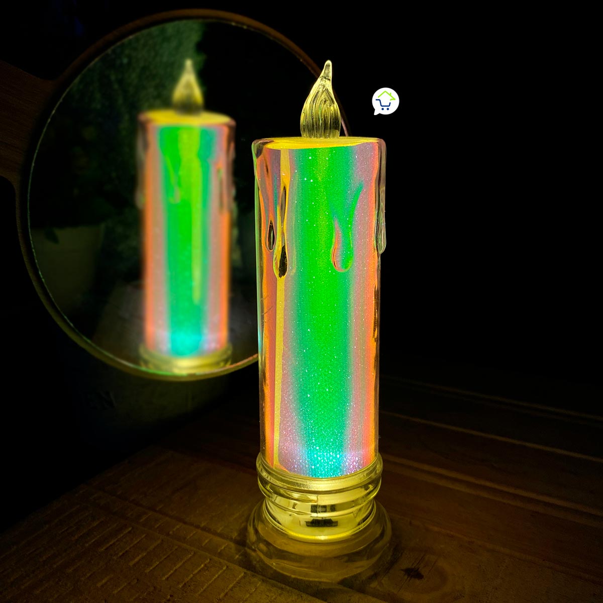 Velas Led Tornasol Grande oferta x 3 und