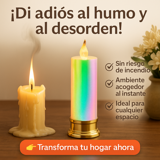 Velas Led Tornasol Grande oferta x 3 und