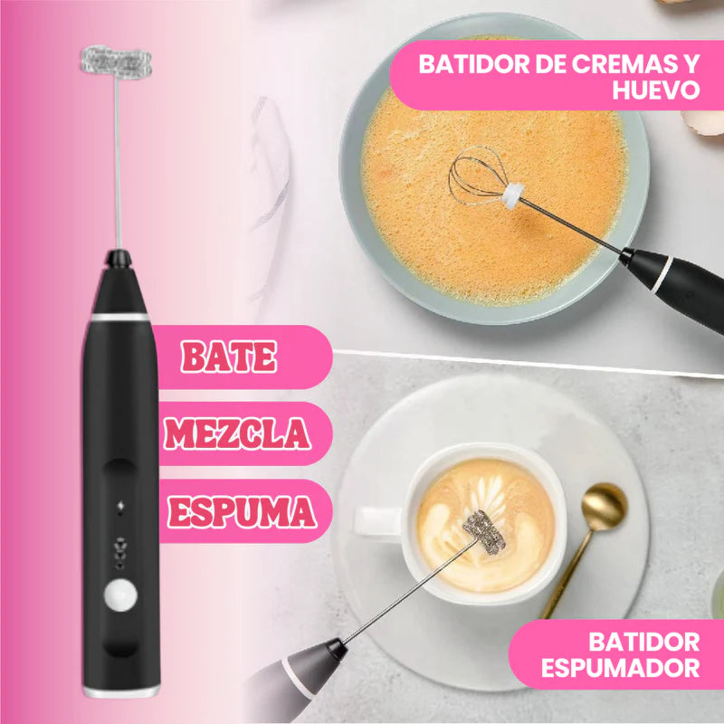 Combo Dulce Mañana (mezclador + dispensador) preparas pancakes perfectos en segundos.