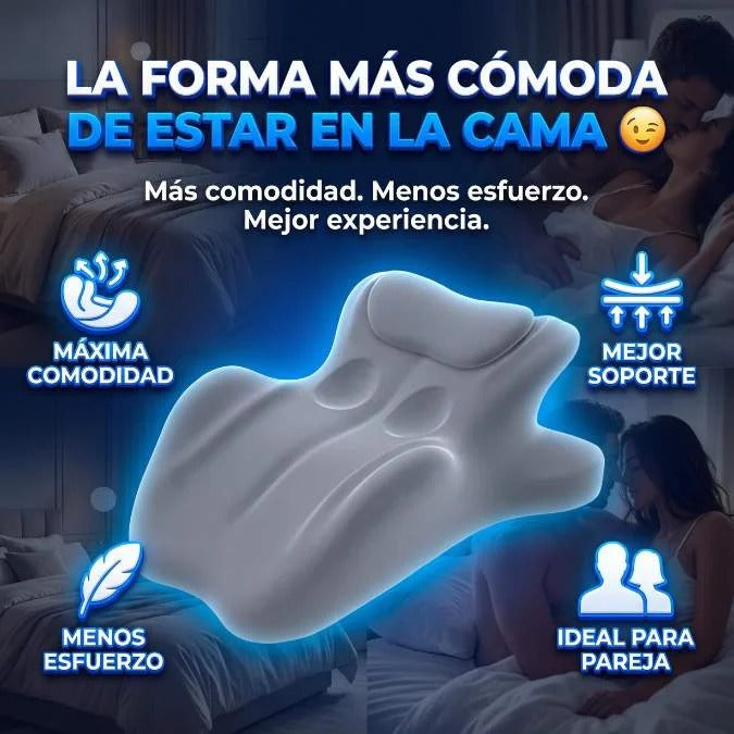Almohada Ergonómica Reclinable con Respaldo