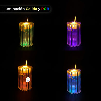 Vela De Movimiento Realista OFERTA CAJA X 3 UND