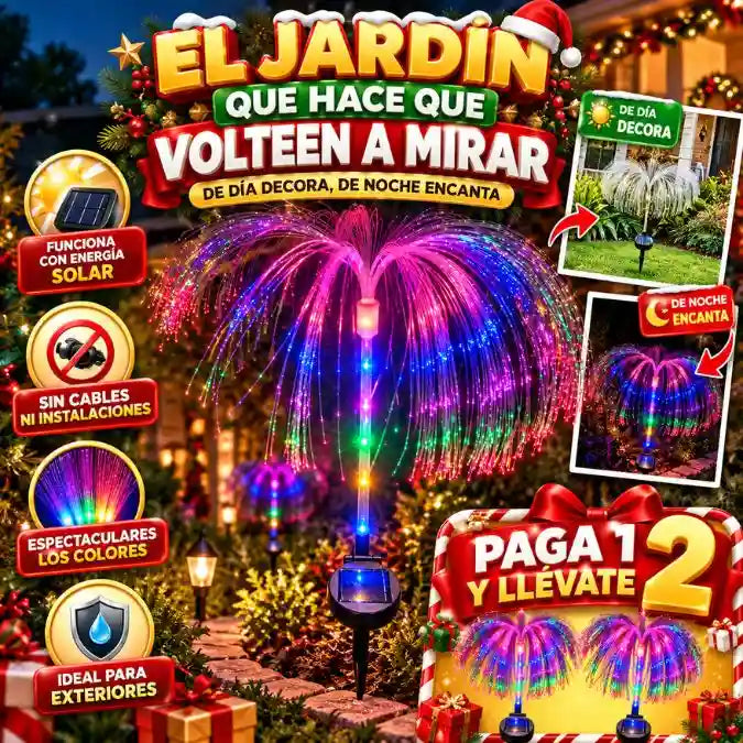 🎄✨ LumiMedusa Solar – Ilumina tu Jardín y Haz que Todos Volteen a Mirar 🌈☀️
