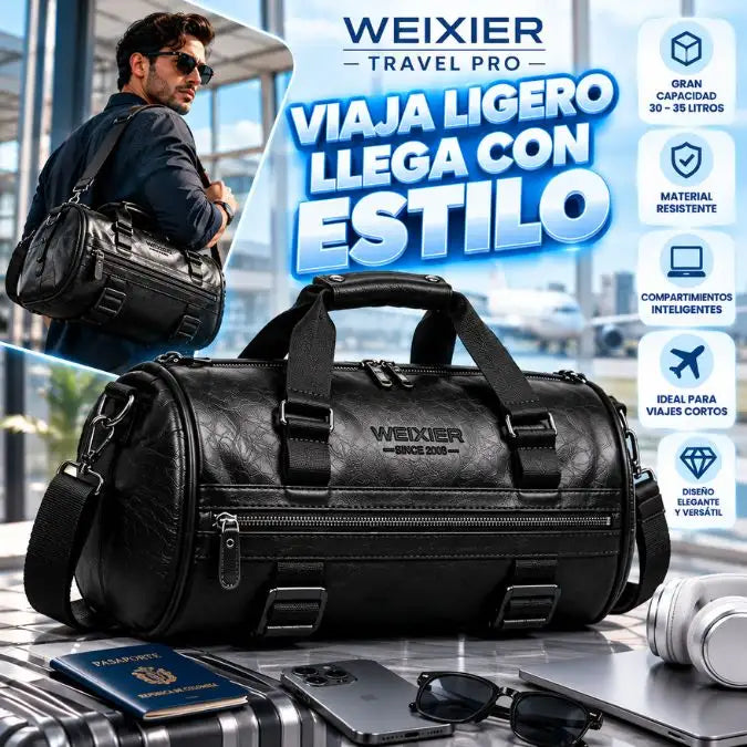 🧳 WEIXIER Travel Pro Viajero ✈️ | Viaja Ligero, Lleva Todo con Estilo 🔥