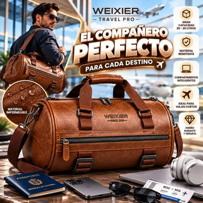 🧳 WEIXIER Travel Pro Viajero ✈️ | Viaja Ligero, Lleva Todo con Estilo 🔥