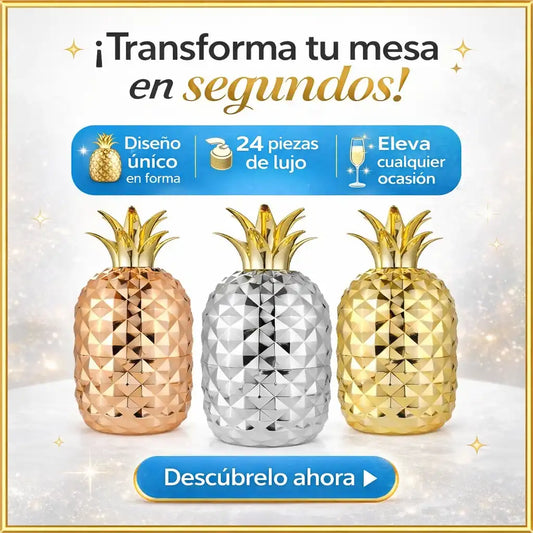 TropicalSet ® 24 piezas Haz que tu comedor hable por ti: moderno, vibrante y único 🟡Aprovecha el 40% DCTO solo por tiempo limitado