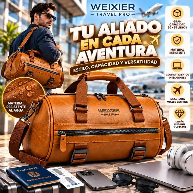🧳 WEIXIER Travel Pro Viajero ✈️ | Viaja Ligero, Lleva Todo con Estilo 🔥