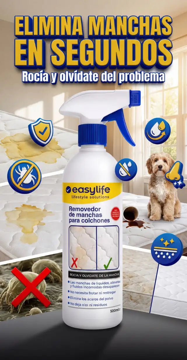 Easylife Removedor de manchas profundas en los colchones