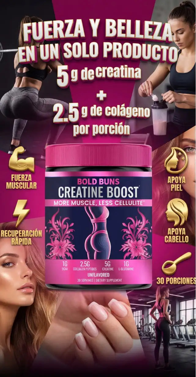 Bold Buns Creatine Women