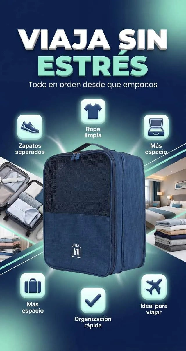 OFERTA 2 X 1 Bolso Organizador De Viaje Zapatos