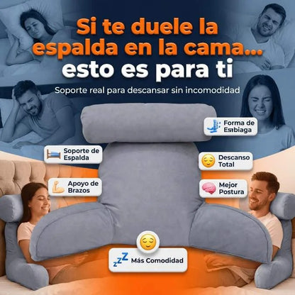 Cojin Tv Con Apoyabrazos Y Cabecero