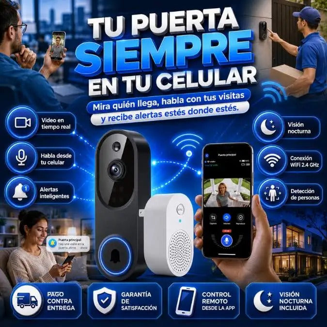 Timbre Inalambrico Con Camara